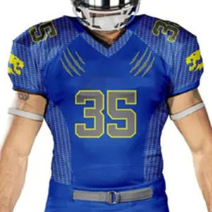 Uniformes de fútbol americano ligeros y cómodos para todo tipo de clima Durable Suave al tacto Camiseta de fútbol americano de alto rendimiento - Product Image 3