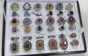 Anillo de moda de Plata de Ley 925 con piedras preciosas para aniversario y regalo de boda - Product Image 5