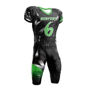 Conjunto de Camiseta de Fútbol Americano de Último Diseño, Nuevo Estilo, Manga Corta para Adultos, Estampada, Precio al por Mayor - Product Image 5