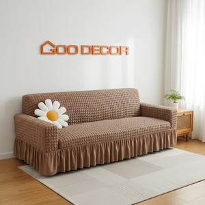 Funda de Sofá de 3 Plazas al por Mayor, Funda de Piel de Color Sólido para Sofá, Fabricada en Vietnam, Fabricante para Decoración del Hogar - Product Image 6