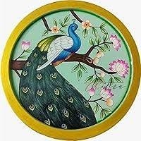 Placa de pared de madera cortada con láser Diseño floral de mandala - Product Image 2