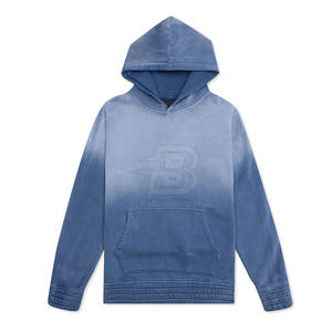 Nouveau style populaire de sweats à capuche délavés par le soleil pour hommes taille personnalisée meilleure qualité vêtements d'hiver fabriqués au Pakistan col à capuche - Product Image 1