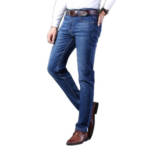Pantalon en denim personnalisé jeans décontractés de haute qualité pour hommes stretch OEM personnalisé lavé Streetwear toutes saisons de l'usine du Bangladesh - Product Image 1