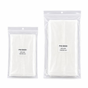 Bolsas de PVA 100x160mm 100x220mm 50 Unidades, Disolución Rápida en Agua, Cebo para Pesca de Carpa, Sin Residuos, Accesorios de Pesca con Relieve - Product Image 1