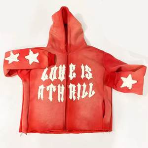 เสื้อฮู้ดแบบสวมหัวมี2025พิมพ์ดิจิตอลเสื้อมีฮู้ดไซส์ใหญ่พิเศษสำหรับฤดูหนาวโลโก้ออกแบบได้ตามต้องการ - Product Image 3