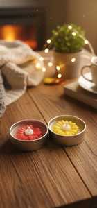 Vela aromática en mini lata de metal OEM, cera de parafina, etiqueta privada personalizada disponible, mejor precio de fabricante indio - Product Image 3