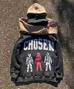 Venta al por mayor personalizado parche bordado ácido lavado sudaderas con capucha para los hombres OEM ropa casual uso al aire libre personalizado fabricante hombres sudaderas con capucha - Product Image 5