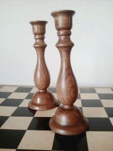 เชิงเทียนไม้สำหรับตกแต่งบ้าน - Product Image 2