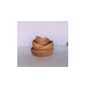 Fruits en bois et salade bol en bois et vaisselle polie brillante taille personnalisée mini bol en bois - Product Image 6