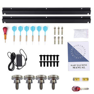 Juego de Dardos Electrónico Metálico para Interiores, Tablero de Dardos de Pared, Juego de Arcade Multijugador, Mini Dardos Eléctricos Comerciales - Product Image 5