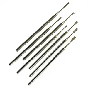 Juego de cinceles dentales de acero inoxidable con mango estriado, instrumento periodontal Clase I, color plata, precio asequible - Product Image 6