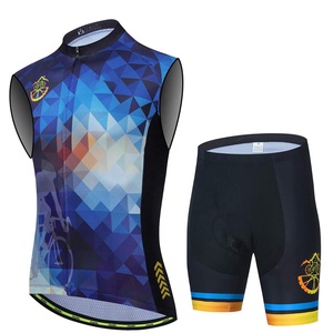 Chaleco transpirable unisex para ciclismo, camisetas de equipo personalizadas para bicicleta, camisetas sin mangas para hombres y mujeres, camisetas deportivas para adultos con técnica de impresión OEM - Product Image 5