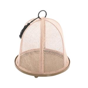 Ustensiles de cuisine pour la maison Dessert alimentaire Chocolat Plateau Fournisseur de gros Forme ronde Métal et Jute Plateau alimentaire - Product Image 5