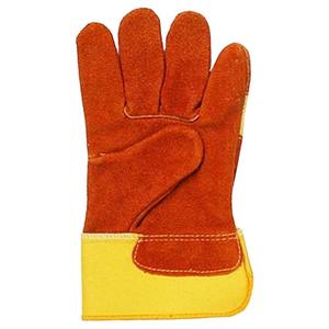Guantes de trabajo de cuero anticorte hechos a medida de los fabricantes directos de fábrica Diseño y color personalizados de Pakistán para el invierno - Product Image 3