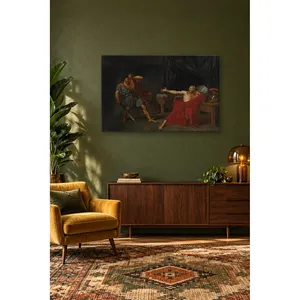 Fida Drouais Marius et le soldat à Minturnae, impression sur toile - Product Image 1