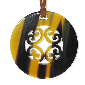 2024 breloque en laiton à la mode meilleure qualité diamant Accent pendentif en corne de buffle vente incroyable au meilleur prix pendentifs fins et breloques - Product Image 1