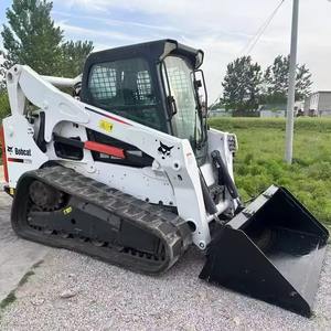 Mini-chargeuse compacte T770, capacité nominale de 9 tonnes, livraison gratuite, pompe hydraulique Denison, moteur Caterpillar, boîte de vitesses, pompe moteur, garantie 3 ans - Product Image 5