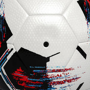 Balón de fútbol de 32 paneles de alta calidad, Fútbol duradero con unión térmica con cuero PU texturizado profesional para competición aérea - Product Image 2