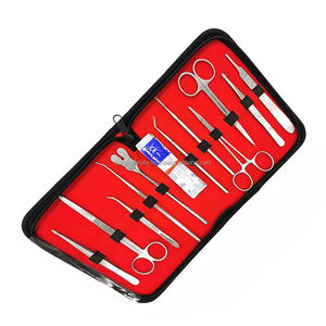 Kit avanzado de disección de instrumentos de biología para estudiantes de veterinaria completo con sutura quirúrgica hecha de acero inoxidable duradero - Product Image 6