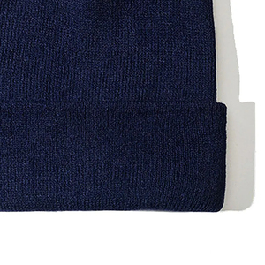 Hot Sale Plain Outdoor Beanie <b>Caps</b> for <b>Men</b> Women Design Beanies Skull <b>Caps</b> Cuffed Winter Hat Beanie With Custom Logo - Product Image 3
