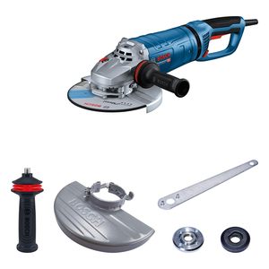 Amoladora Angular Inalámbrica Profesional Azul de 2.7kW PR 27-230 220V a Batería con Interruptores Deslizantes y Motor sin Escobillas - Product Image 6