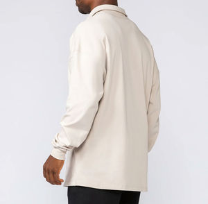 Camisetas de Rugby Personalizadas 2025 con Letras Bordadas en Chenilla, Manga Larga, Estilo Urbano, Holgadas, para Polo, para Hombre, Populares, de Lona, OEM - Product Image 4