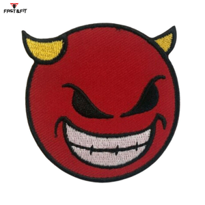 Custom Embroidery Patches with <b>Adhesive</b> Merrow Border 3D Design <b>PU</b> Material-Custom Sizes & Colors for Hats & Clothes - Product Image 4