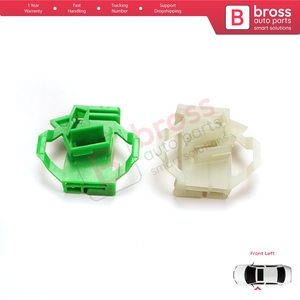 Clips de réparation de lève-vitre BWR35+BWR62 avant gauche pour Polo Classic 6V Caddy MK2 Cordoba MK1 Ibiza MK2 Inca Octavia MK1 1U 6K4 - Product Image 3