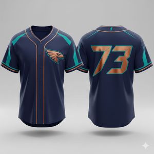 Ensemble de maillots de baseball imprimés professionnels avec design personnalisé, 100% polyester respirant et à séchage rapide pour les commandes d'équipe, approvisionnement en gros - Product Image 2