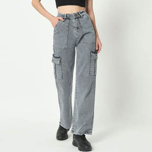 Nuevo estilo, diseño único, sombra ligera, pantalones vaqueros femeninos, fabricante de Pakistán, pantalones vaqueros de mujer de buena calidad - Product Image 4