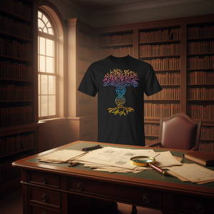 Camiseta de genealogista genealógico con diseño promocional de ADN para los amantes de la historia - Product Image 3