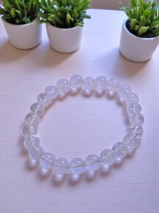 Venta al por mayor pulsera de piedras preciosas de cuarzo transparente ajustable bandas de mano de cristal natural cristales de Amayra artesanías de piedras semipreciosas comprar - Product Image 2