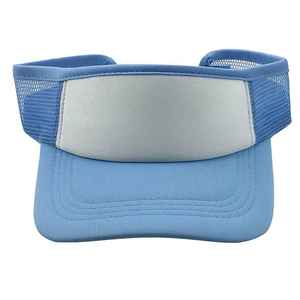 Visera Deportiva de Alta Calidad al por Mayor, Ajustable, para Golf y Running, con Logotipo Personalizado, Bordado e Impresión, Visera de Espuma - Product Image 1