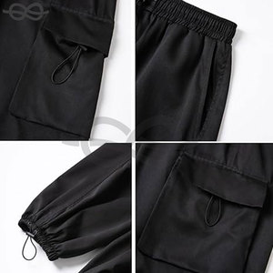 Pantalon cargo baggy pour homme, pantalon cargo parachute décontracté, pantalon harem ample avec poches, pantalon baggy tendance pour le streetwear - Product Image 6
