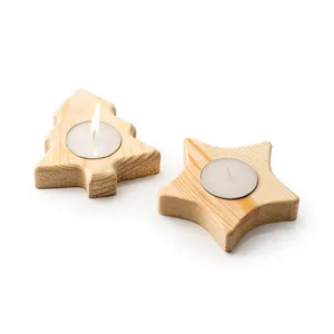 Deliziosi Portacandele in Legno Personalizzati per Natale, Lanterne e Vasetti per Candele - Product Image 3