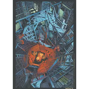 Affiche d'anime - Personnage héros mis en avant sur une œuvre murale durable et accrocheuse - Product Image 1