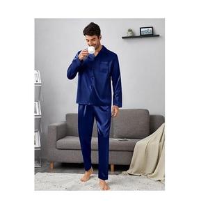 Conjunto de Pijama de Seda Suave y Brillante Más Demandado para Mujer, Transpirable, Perfecto para Dormir, Disponible en Grandes Cantidades - Product Image 1