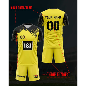 เสื้อทีมฟุตบอลอเมริกันออกแบบได้ตามต้องการเทคนิคการพิมพ์แบบระเหิดคุณภาพสูงดีไซน์เสื้อครอปท็อปแบบพรีเมียม - Product Image 3