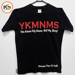 เสื้อยืดผู้ชายทรงปกติ ผ้าฝ้าย 100% คุณภาพสูง พิมพ์ลายซิลค์สกรีนแบบสัมผัสนุ่ม |   เสื้อยืดแขนสั้นรักษ์โลก 240 กรัม - Product Image 2