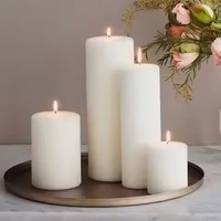 Bougie artisanale personnalisée en cire naturelle pour l'éclairage de Diwali et de Noël, décoration élégante pour la maison avec un charme festif