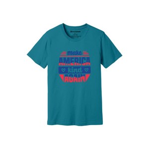 Kindness Themes Print 100%cotton Fabric T-shirt 160-180 to Heavy GSM 12 Color Available Customized Your Own Design & Placement - Product Image 4