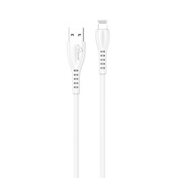 Câble USB A vers iPhone 3A 20CM CB-328IP Blanc - Câbles de haute qualité