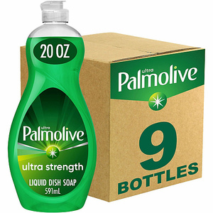 Jabón Líquido para Platos Palmolive Original Ultra, 20 fl oz (0.6 cuartos), Ecológico - Verde - 9 / Caja (US04268ACT) - Product Image 1