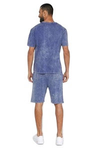 Stylish Custom <b>Design</b> Acid Wash Men's <b>T</b> <b>Shirts</b> <b>And</b> <b>Shorts</b> <b>Set</b> Two Piece Vintage Comfortable Sweat Suits <b>Shorts</b> <b>Set</b> for Men - Product Image 5