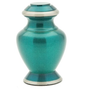 High Quality and <b>Top</b> Classic Brass Cremation Keepsake Urn With <b>Cross</b> Design and Gold Finished for Human Ashes - Product Image 2