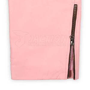 Pantalon en cuir décontracté à taille moyenne pour hommes Pantalon en cuir de haute qualité avec impression de logo personnalisé Meilleur prix pour la vente en gros - Product Image 6