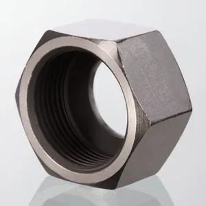 Tuerca de Tubería Niquelada con Zinc, Conexión Hidráulica para Herramientas, Accesorios para Sistemas Hidráulicos - Product Image 1
