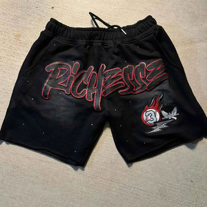 Short cargo vintage personnalisé en molleton de coton 100% délavé à l'acide pour hommes Streetwear sublimé pour hommes Super september 2024 - Product Image 4