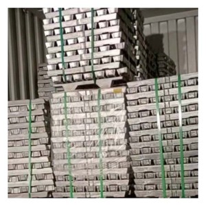Lingote de aluminio industrial 99,7 por ciento suministrado a granel para uso en operaciones de refundición y producción de aleaciones - Product Image 1