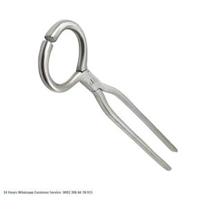 Probador de pezuña ajustable de acero inoxidable forjado con gota de cromo vanadio, instrumento de herrador veterinario profesional duradero - Product Image 3